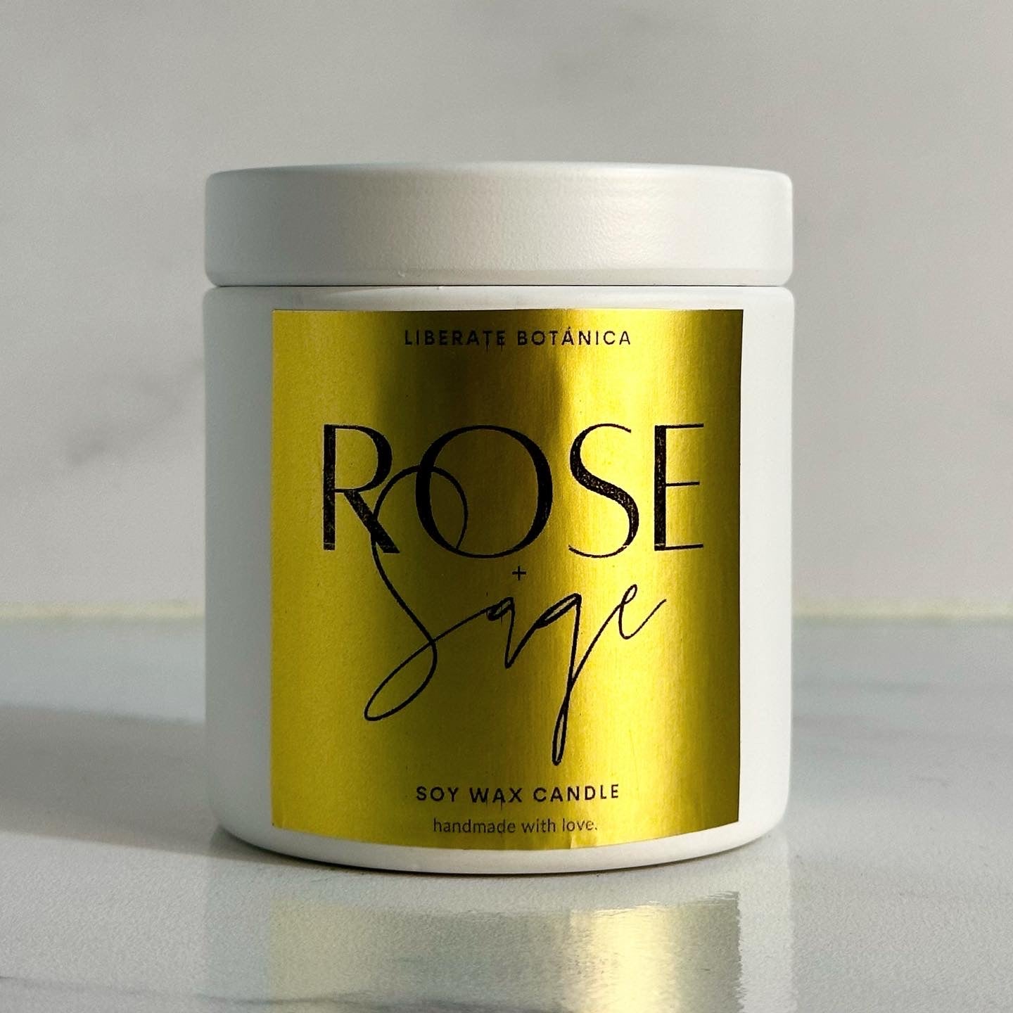 Rose + Sage Candle